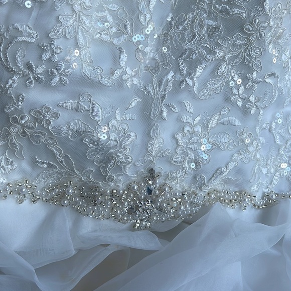 Wedding Dress corset back plus size - Picture 8 of 8